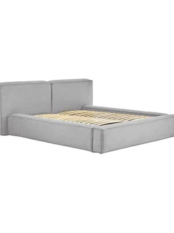 Cama Tapizada Lennon, Con Espacio De Almacenamiento