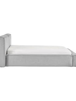 Cama Tapizada Lennon, Con Espacio De Almacenamiento