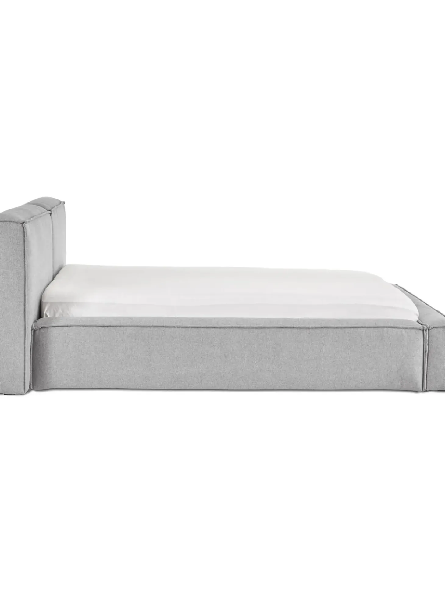 Cama Tapizada Lennon, Con Espacio De Almacenamiento