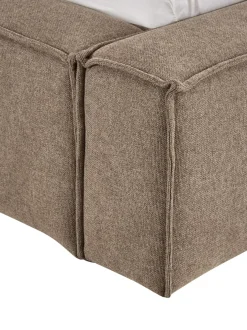 Cama Tapizada Lennon, Con Espacio De Almacenamiento