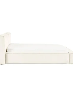 Cama Tapizada Lennon, Con Espacio De Almacenamiento