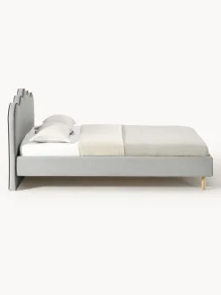 Cama Tapizada Romy, Con Cabecero