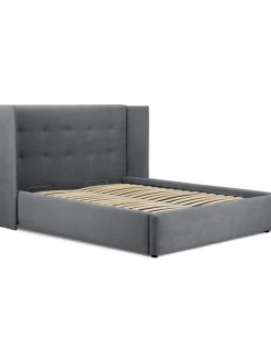 Cama Tapizada Star, Con Espacio De Almacenamiento