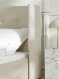 Cama Tapizada Star, Con Espacio De Almacenamiento