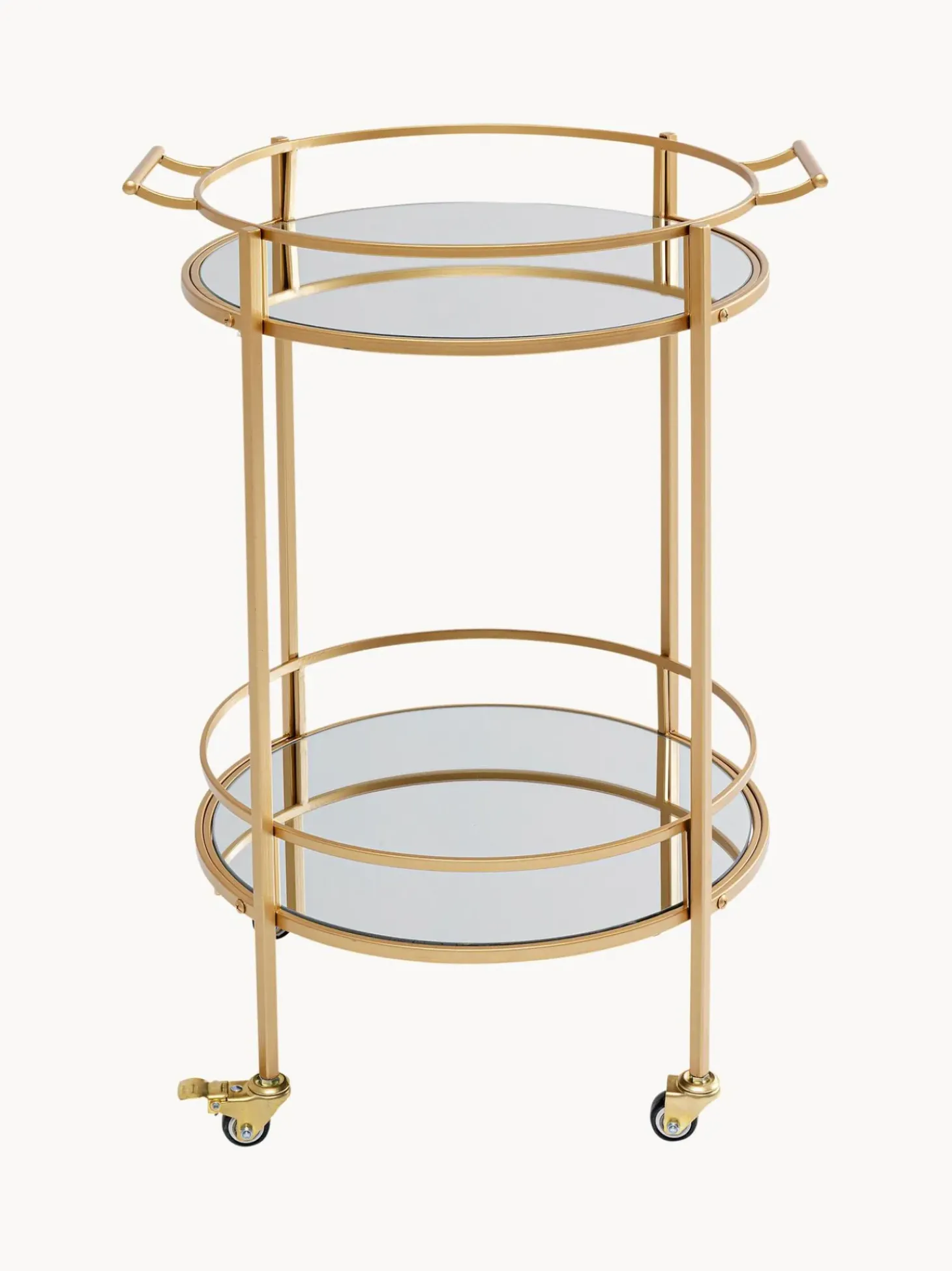 Camarera Redonda De Metal Emilia