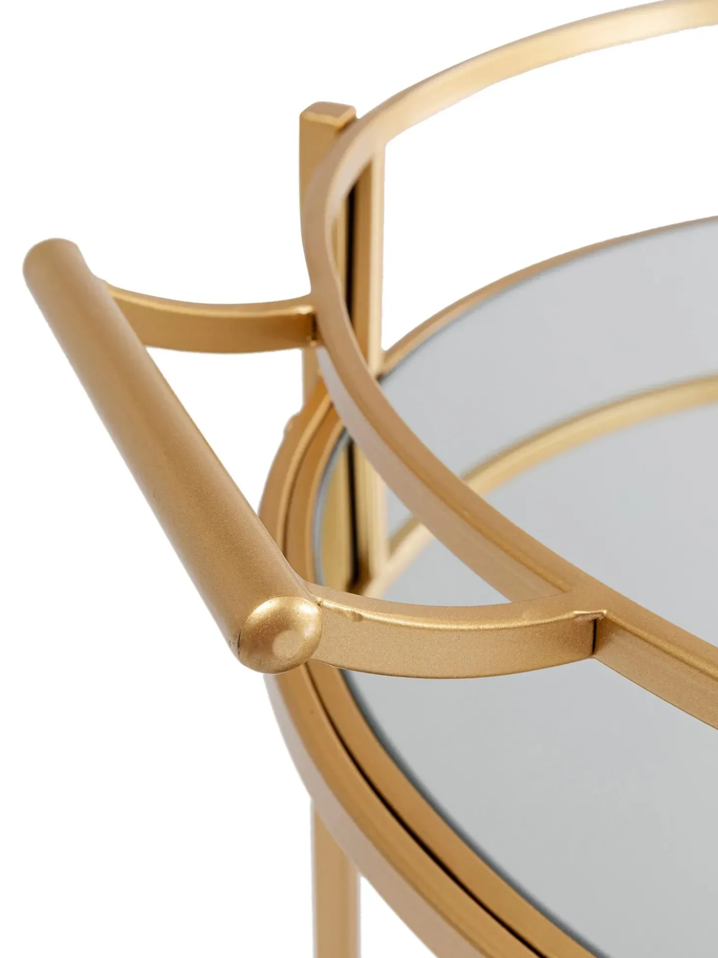 Camarera Redonda De Metal Emilia