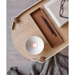 Candelabro De Acero Inoxidable Mate Uma