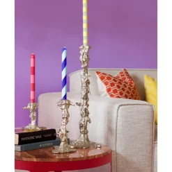 Candelabro De Metal Drip