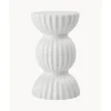 Candelabro De Porcelana Con Relieves Tura