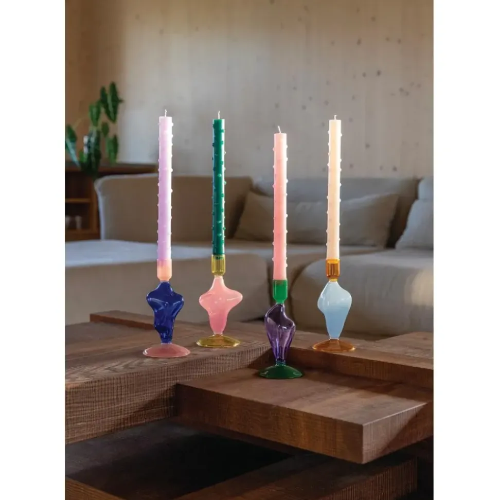 Candelabro De Vidrio Flux
