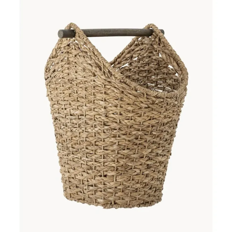 Cesta Artesanal De Fibras Naturales Timmi