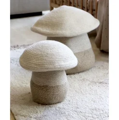 Cesta Infantil Artesanal Mushroom, 38 Cm