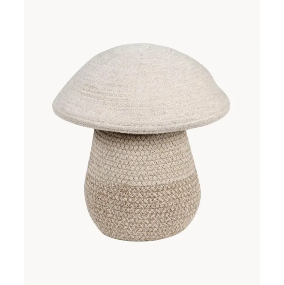 Cesta Infantil Artesanal Mushroom, 27 Cm