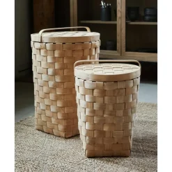 Cestas Artesanales Natur, 2 Uds.