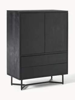 Chiffonnier Con Cajones Y Puertas De Madera De Mango Maciza Luca