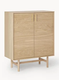 Chiffonnier Con Puertas De Roble Diana