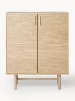 Chiffonnier Con Puertas De Roble Diana