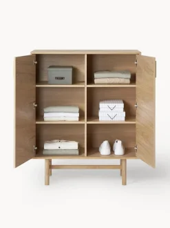 Chiffonnier Con Puertas De Roble Diana