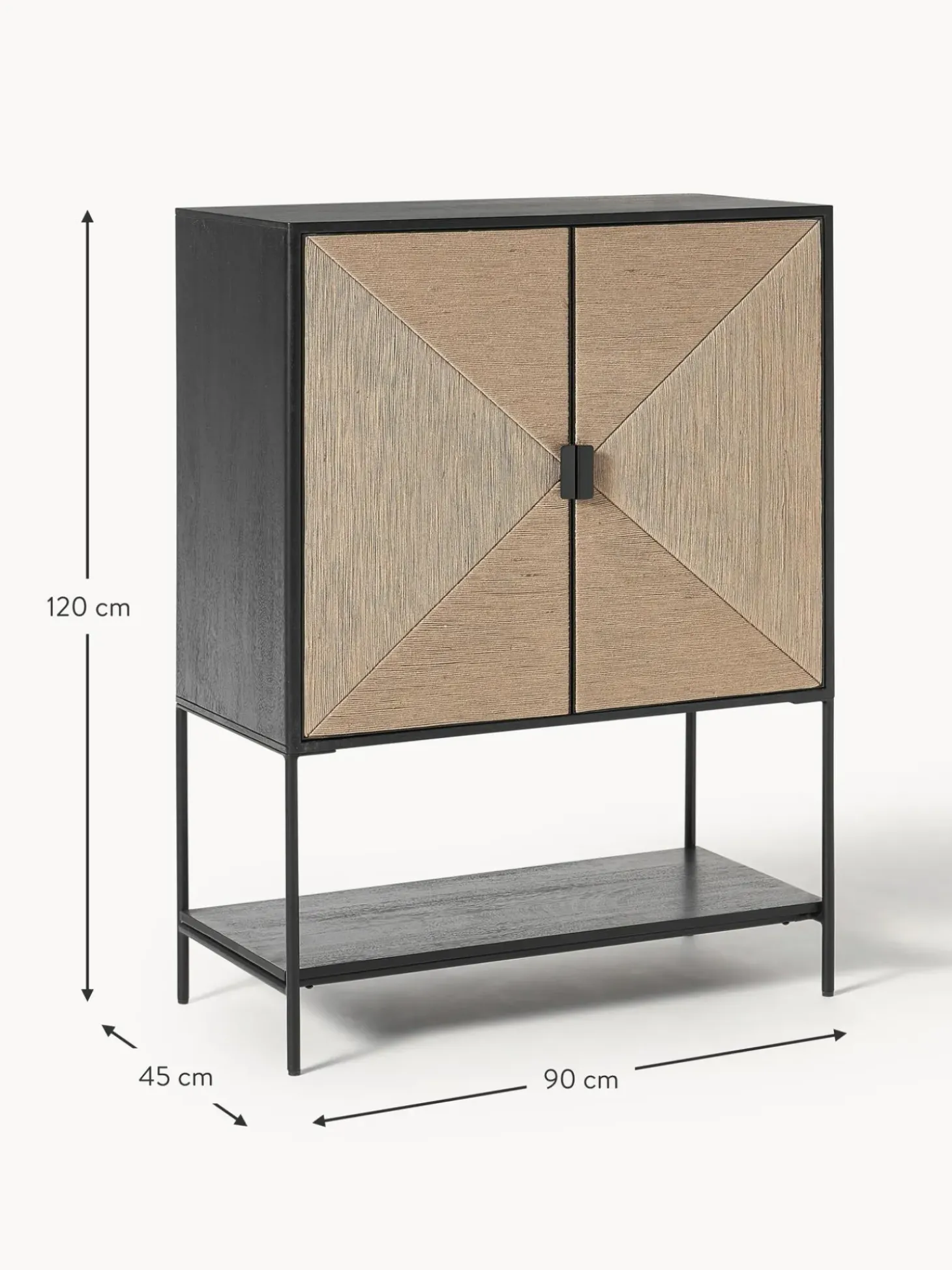 Chiffonnier De Madera De Mango Maciza June