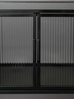 Chiffonnier De Vidrio Estriado Boli