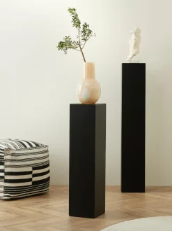 Columna Decorativa De Madera De Mango Like