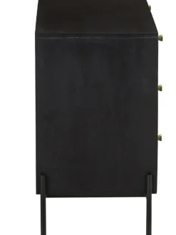 Comoda Cajonera Con Tejido Vienes Vienna