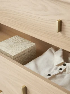 Comoda Con Cajones De Roble Diana