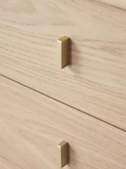 Comoda Con Cajones De Roble Diana