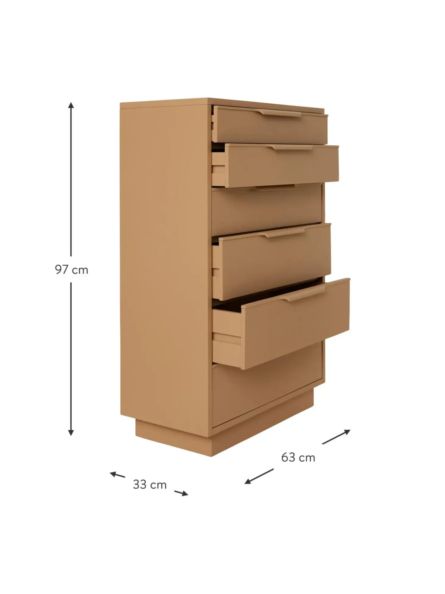 Comoda De Madera Sungkai Space Age