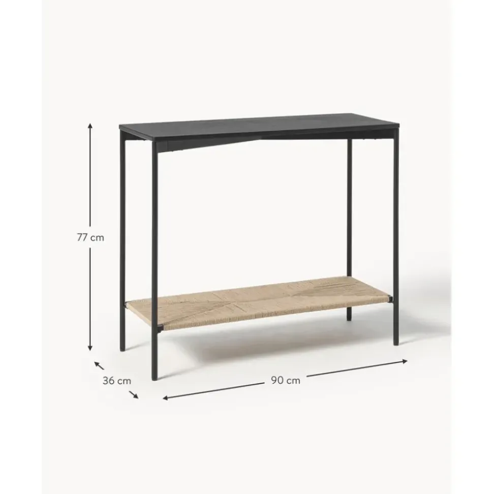 Consola De Madera De Mango Maciza June