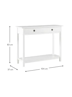 Consola De Madera De Pino Ditti