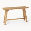 Consola De Madera De Teca Lawas
