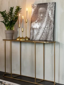 Consola De Metal Zodiac