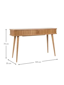 Consola De Recibidor De Madera Barbier