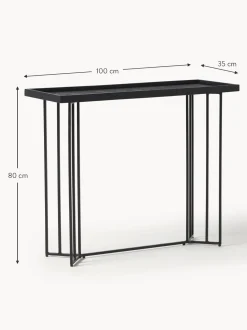 Consola De Recibidor De Madera Maciza Luca