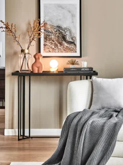 Consola De Recibidor De Madera Maciza Luca