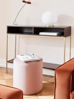 Consola De Recibidor De Madera Maciza Lyle