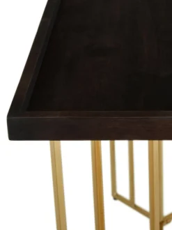 Consola De Recibidor De Madera Maciza Luca