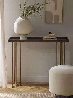 Consola De Recibidor De Madera Maciza Luca