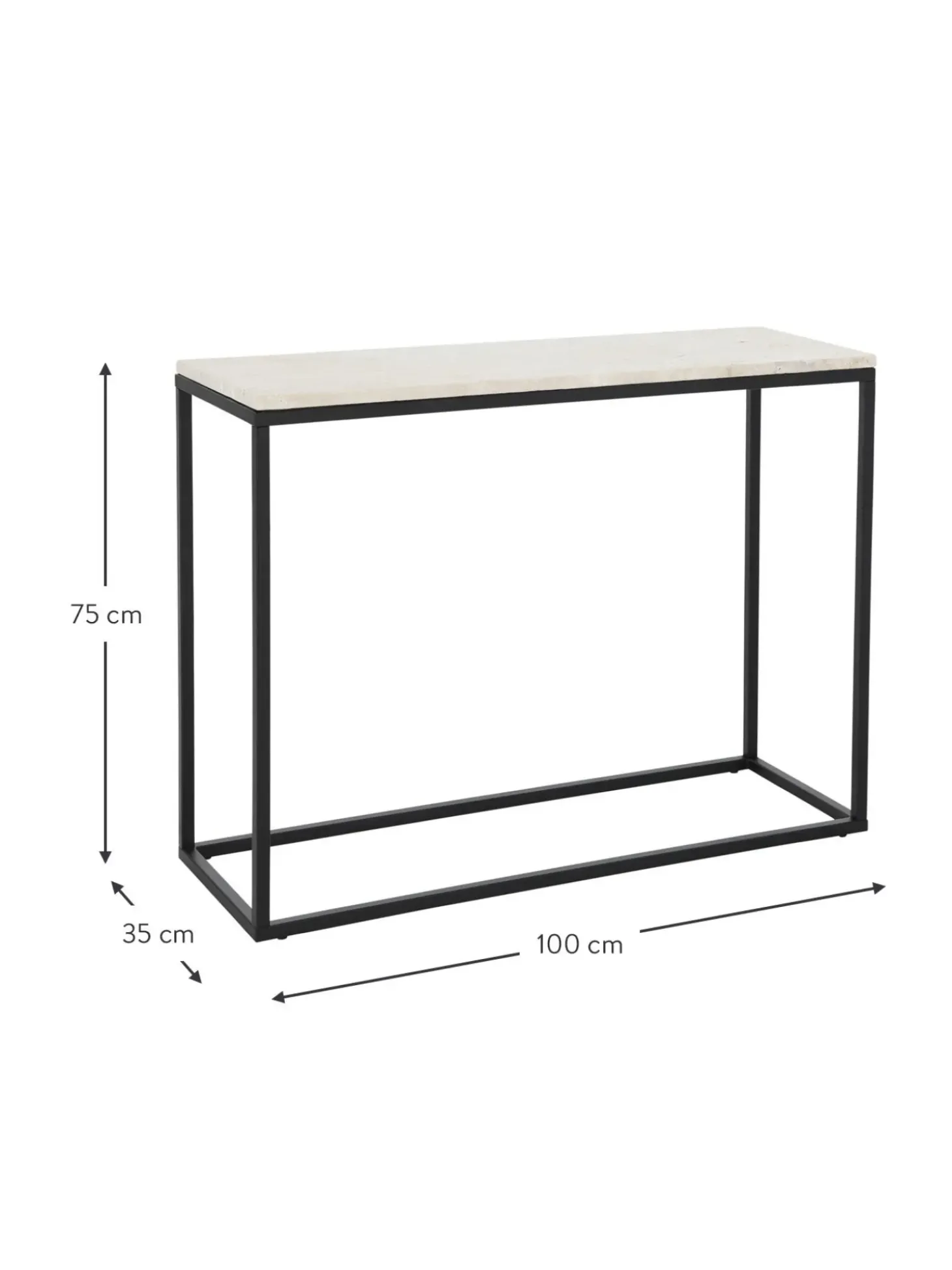 Consola De Travertino Titti