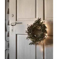 Corona Navidena De Eucalipto Artificial Eurelia