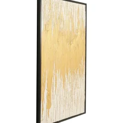 Cuadro En Lienzo Pintado A Mano Abstract