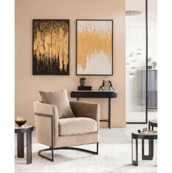 Cuadro En Lienzo Pintado A Mano Abstract