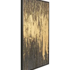 Cuadro En Lienzo Pintado A Mano Abstract