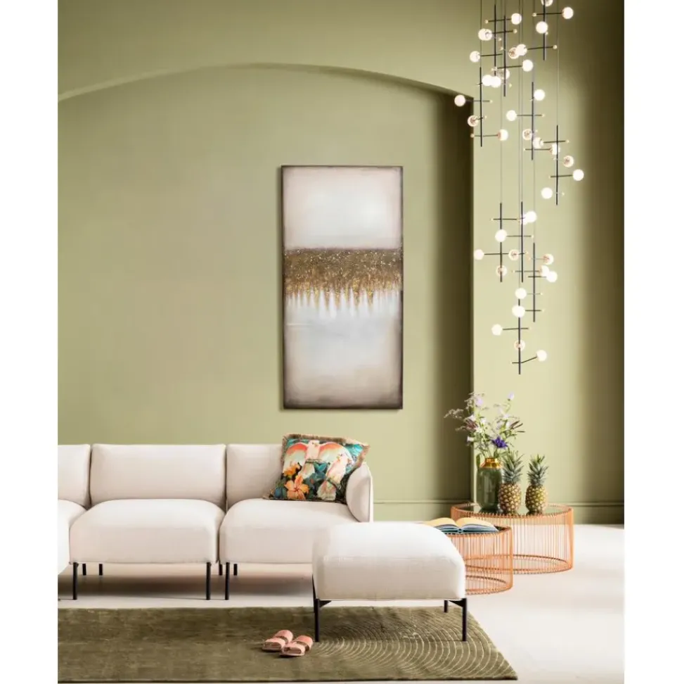 Cuadro En Lienzo Pintado A Mano Prato