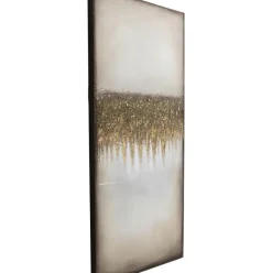 Cuadro En Lienzo Pintado A Mano Prato