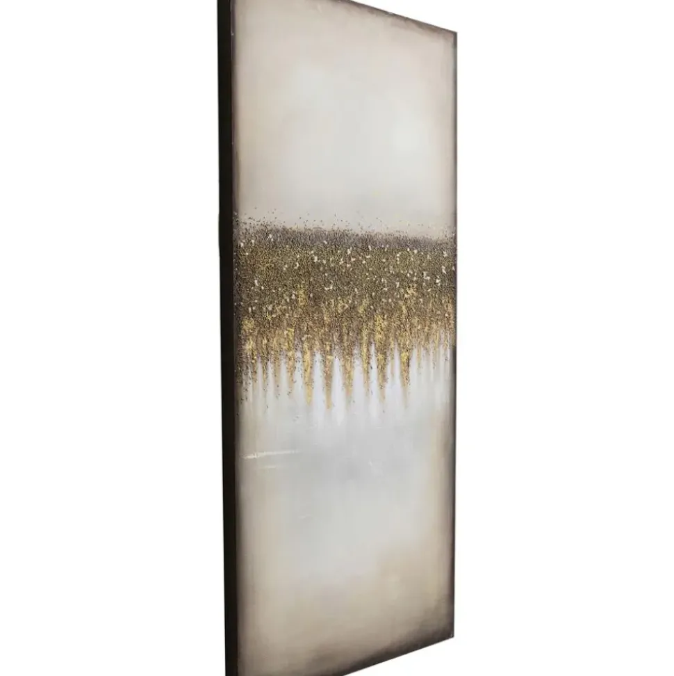 Cuadro En Lienzo Pintado A Mano Prato