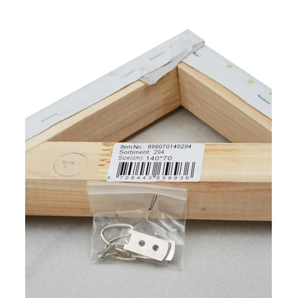 Cuadro En Lienzo Pintado A Mano Convenience