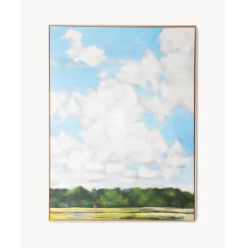 Cuadro En Lienzo Pintado A Mano Dutch Sky