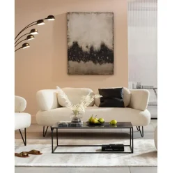 Cuadro En Lienzo Pintado A Mano Yegua